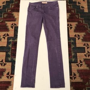 JUST USA Jeans Women’s Slim Straight in Lavender